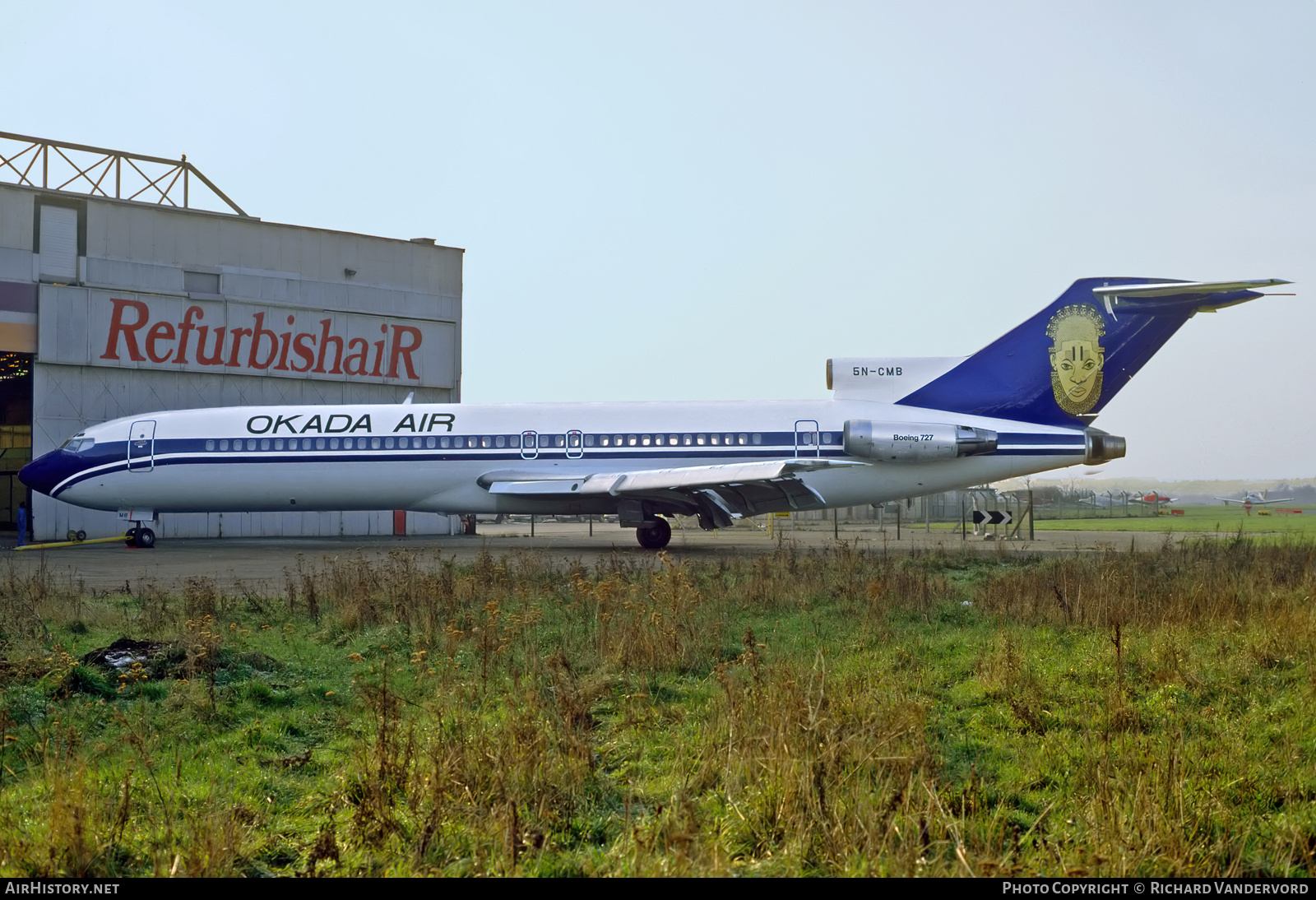 Aircraft Photo of 5N-CMB | Boeing 727-230/Adv | Okada Air | AirHistory.net #876628