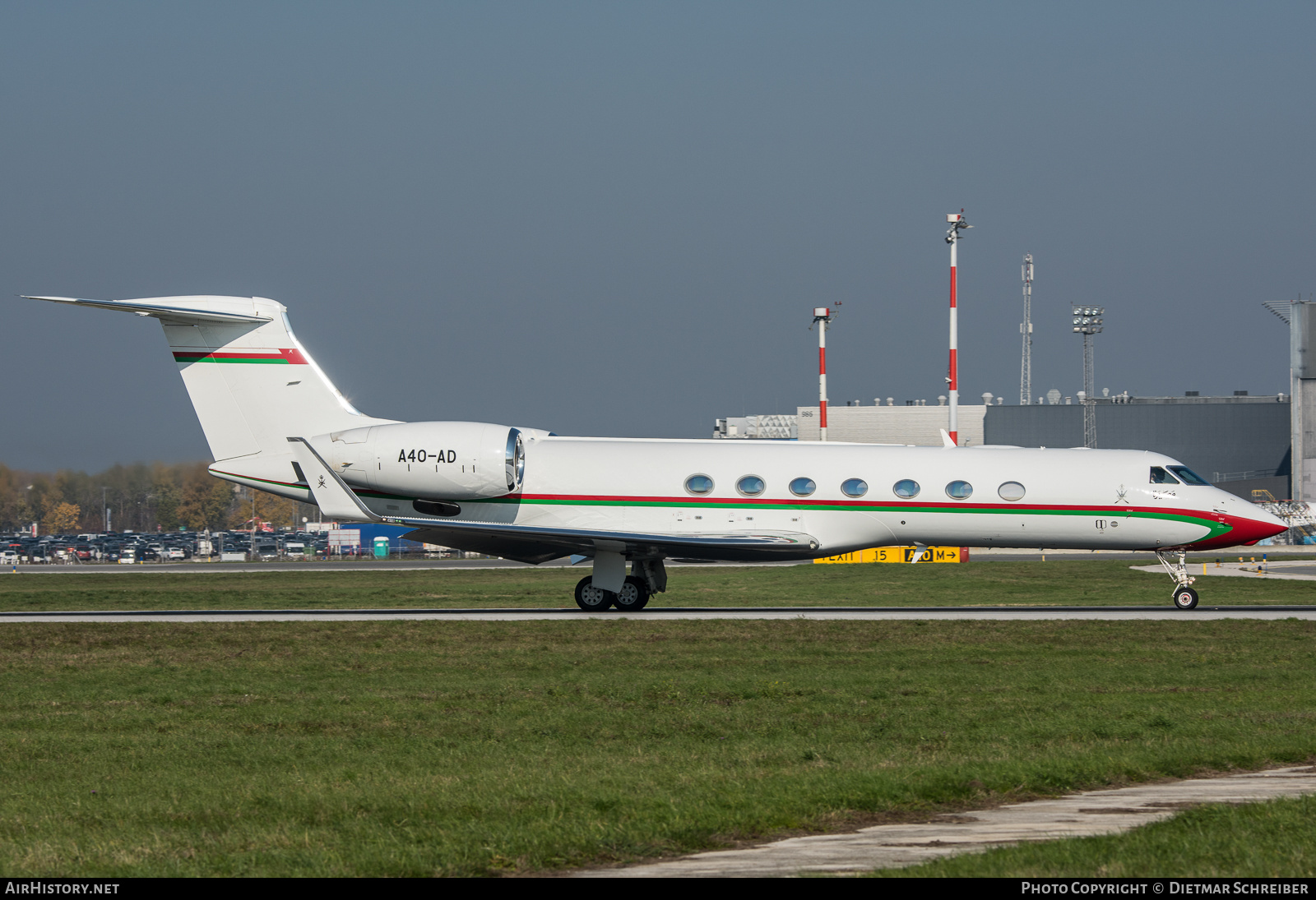 Aircraft Photo of A4O-AD | Gulfstream Aerospace G-V-SP Gulfstream G550 | Oman Royal Flight | AirHistory.net #876629