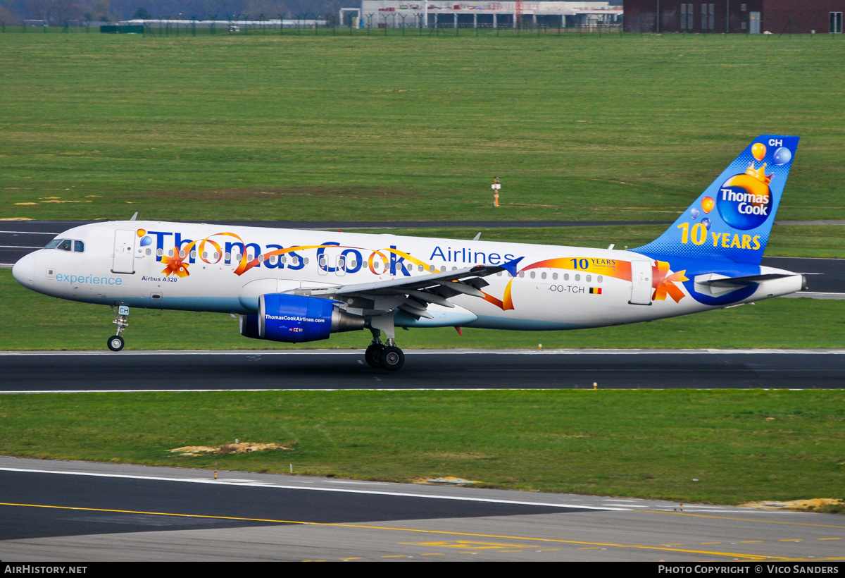 Aircraft Photo of OO-TCH | Airbus A320-214 | Thomas Cook Airlines | AirHistory.net #876633