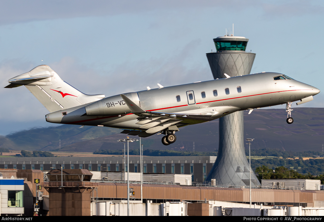 Aircraft Photo of 9H-VCW | Bombardier Challenger 350 (BD-100-1A10) | VistaJet | AirHistory.net #876645