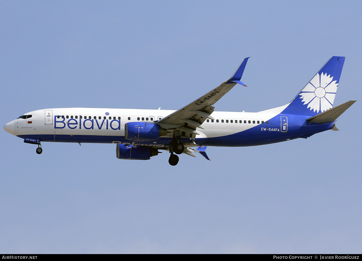 Aircraft Photo of EW-544PA | Boeing 737-8K5 | Belavia | AirHistory.net #876694