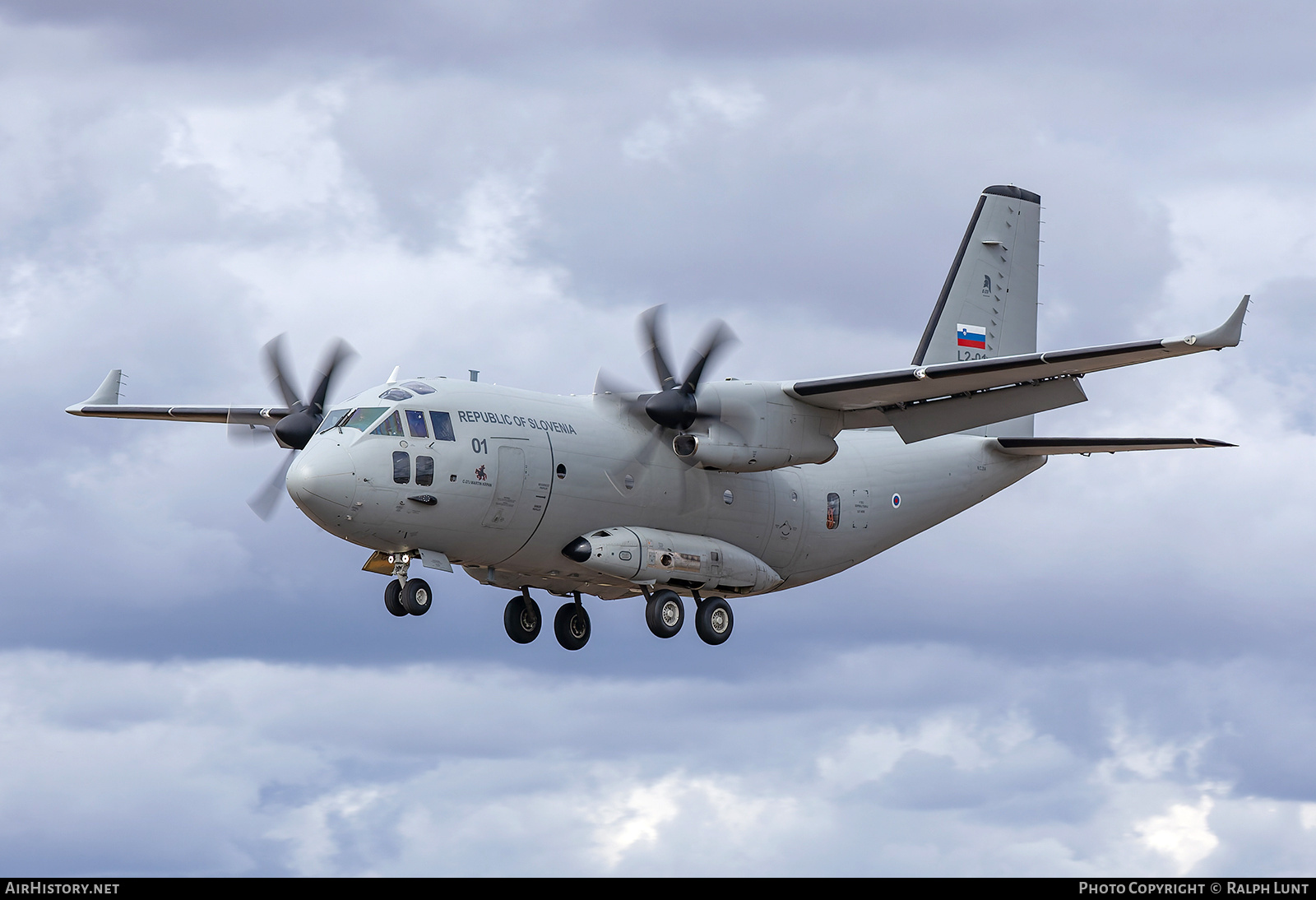 Aircraft Photo of L2-01 | Alenia C-27J Spartan | Slovenia - Air Force | AirHistory.net #876701
