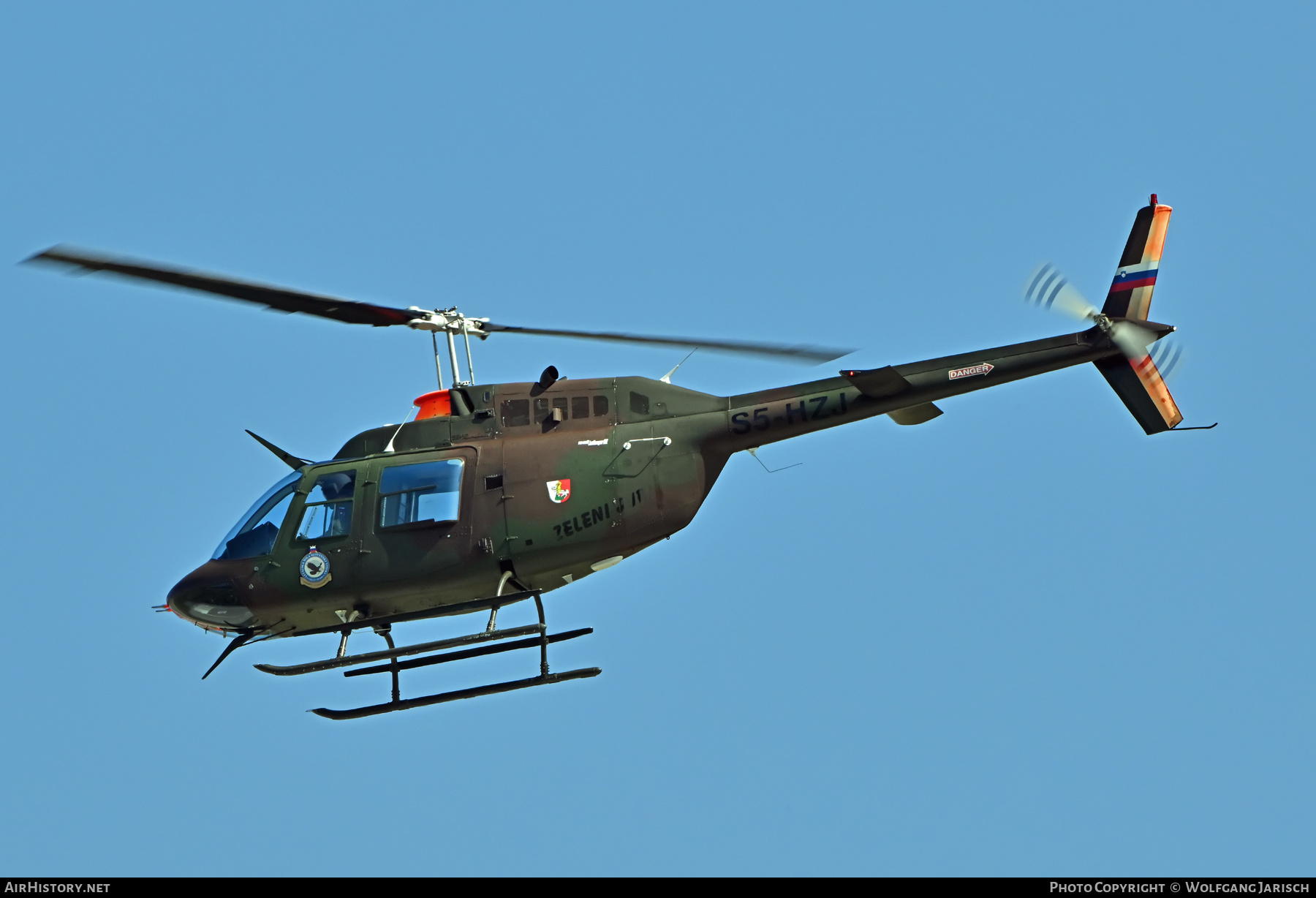 Aircraft Photo of S5-HZJ | Bell 206B-3 JetRanger III | Slovenia - Air Force | AirHistory.net #876702