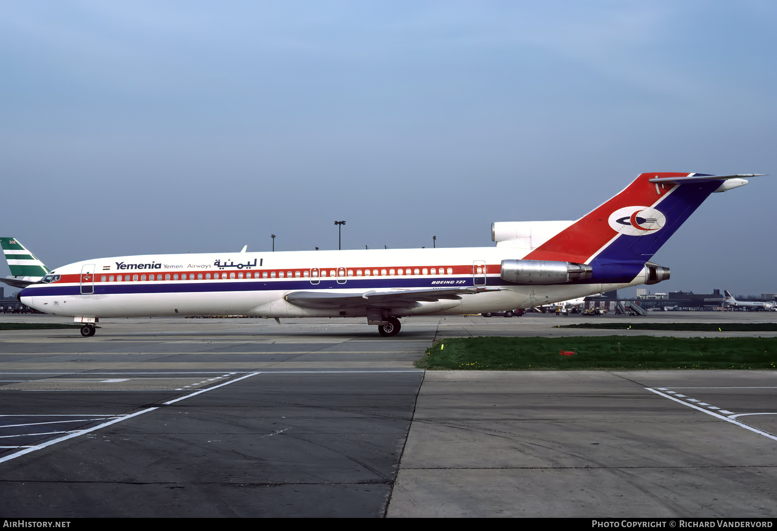 Aircraft Photo of 4W-ACI | Boeing 727-2N8/Adv | Yemenia - Yemen Airways | AirHistory.net #876704