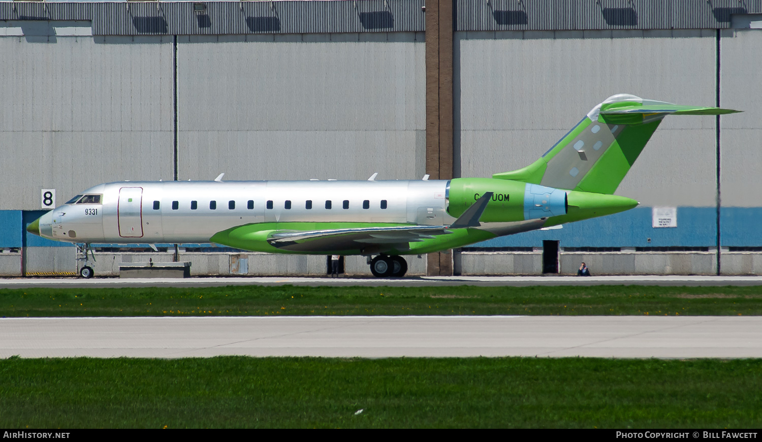 Aircraft Photo of C-FUOM | Bombardier Global Express XRS (BD-700-1A10) | AirHistory.net #876706