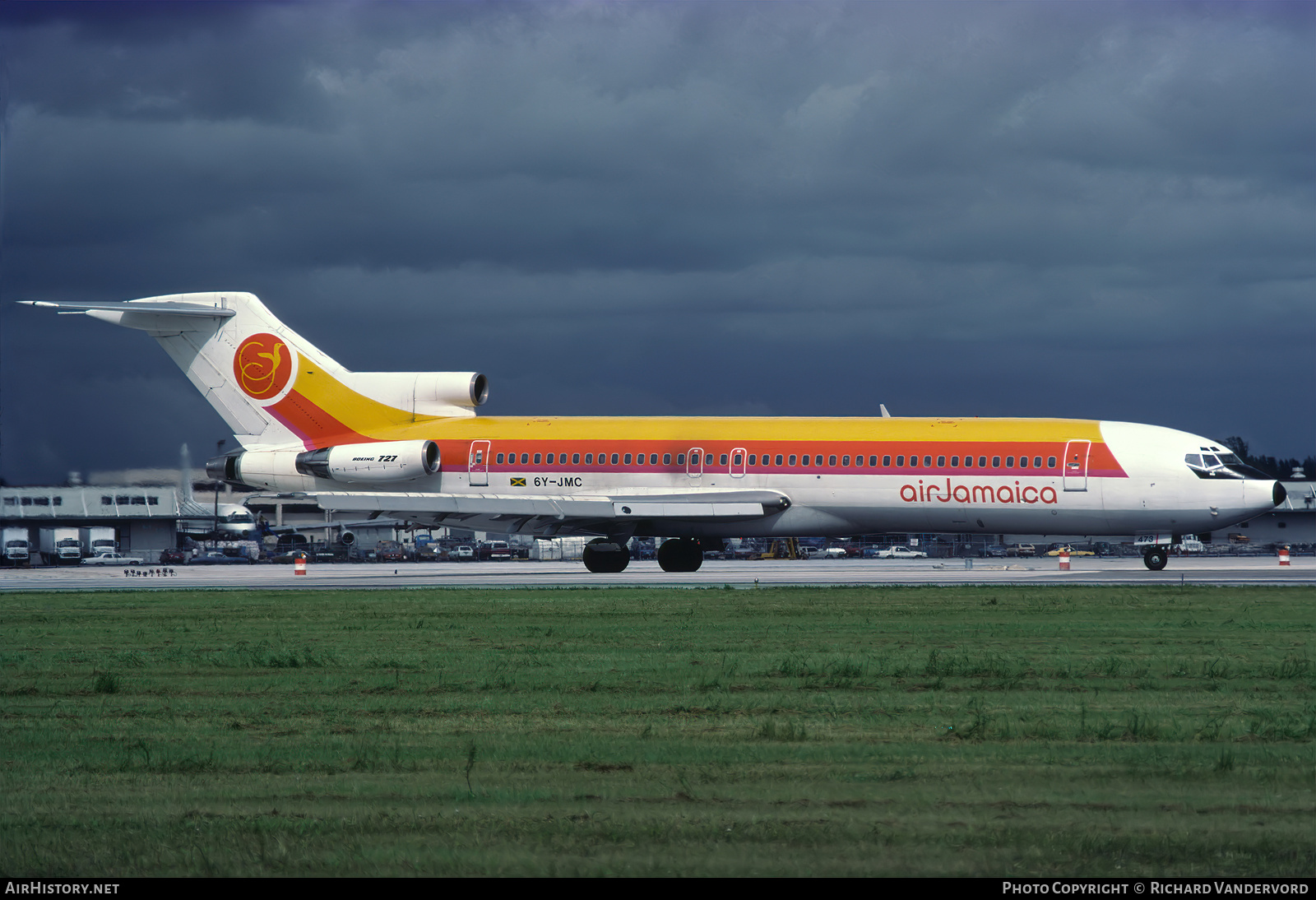 Aircraft Photo of 6Y-JMC | Boeing 727-2J0/Adv | Air Jamaica | AirHistory.net #876769