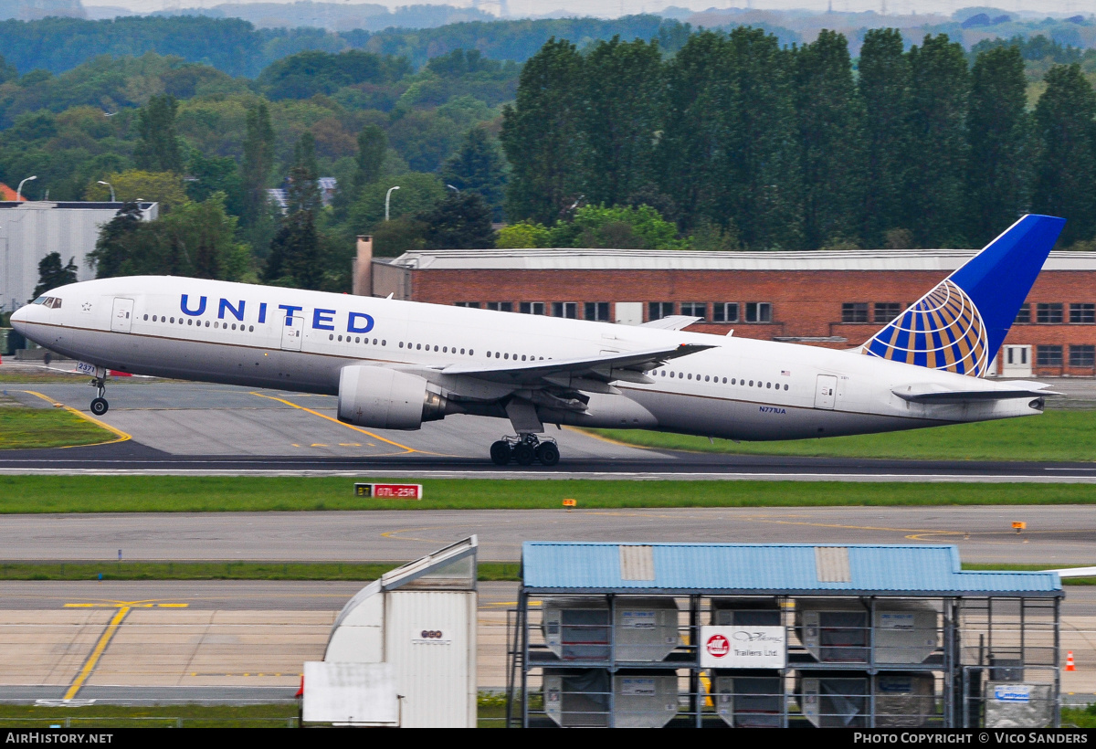 Aircraft Photo of N771UA | Boeing 777-222 | United Airlines | AirHistory.net #876780
