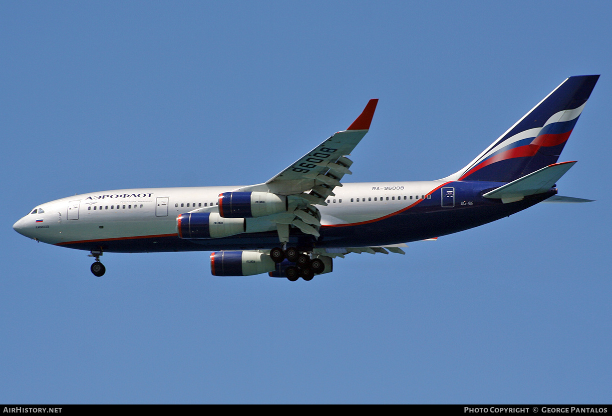Aircraft Photo of RA-96008 | Ilyushin Il-96-300 | Aeroflot - Russian Airlines | AirHistory.net #876864