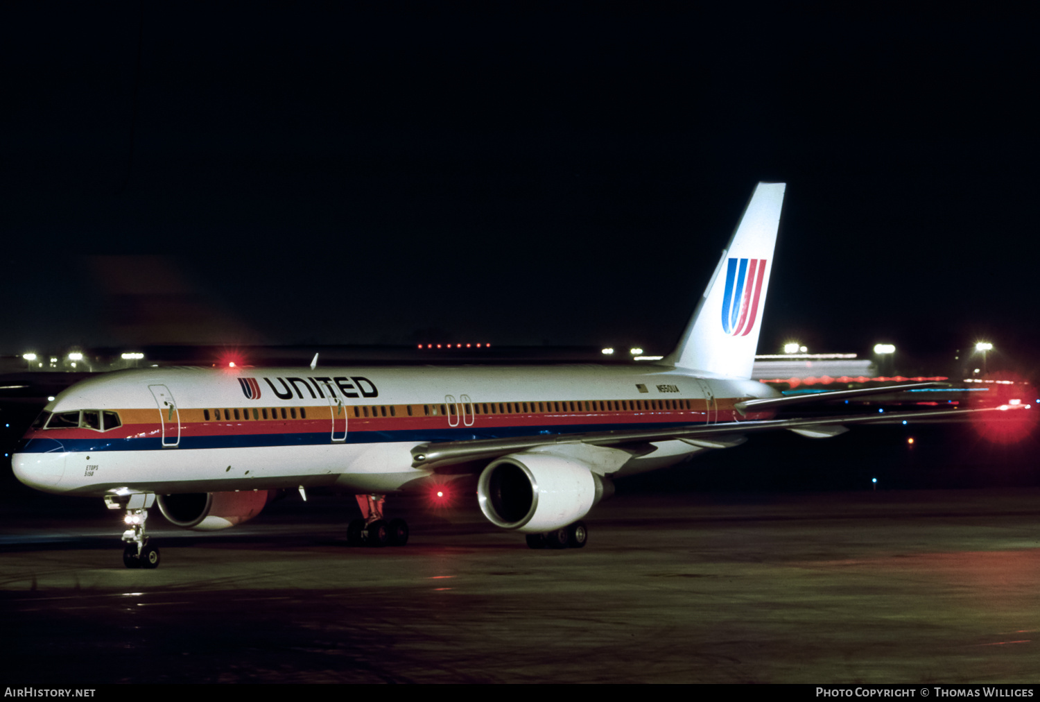 Aircraft Photo of N550UA | Boeing 757-222 | United Airlines | AirHistory.net #876959