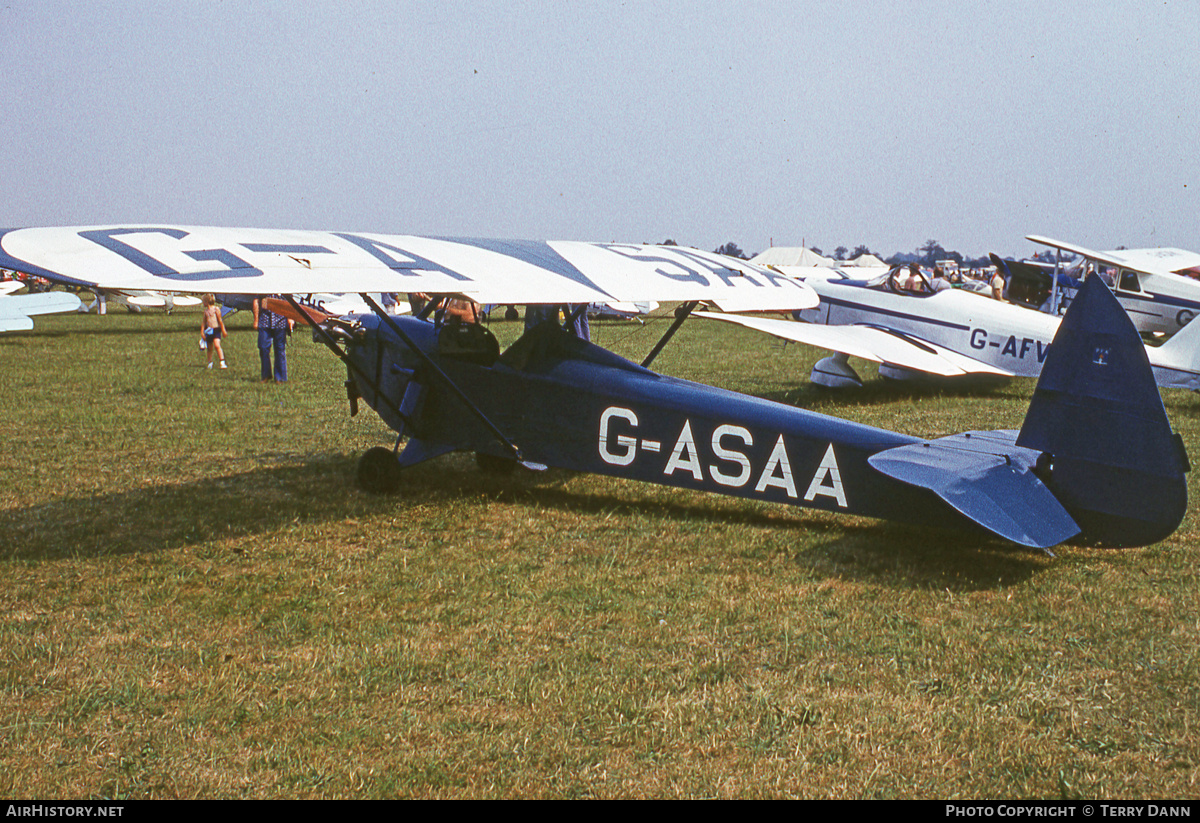 Aircraft Photo of G-ASAA | Phoenix Luton LA-4A Minor | AirHistory.net #876976