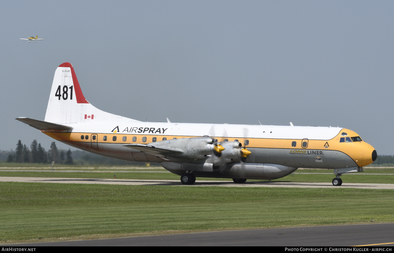 Aircraft Photo of C-FLXT | Lockheed L-188(AT) Long Liner | Air Spray | AirHistory.net #876981
