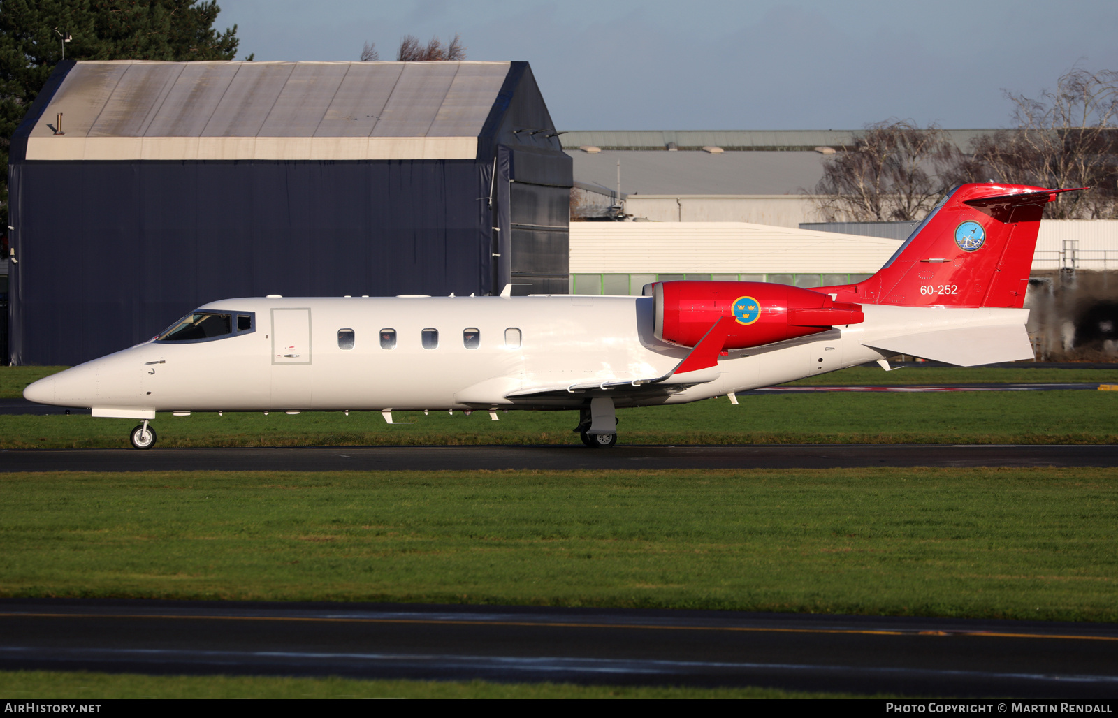 Aircraft Photo of 60-252 | Learjet 60 | Sweden - Air Force | AirHistory.net #877001