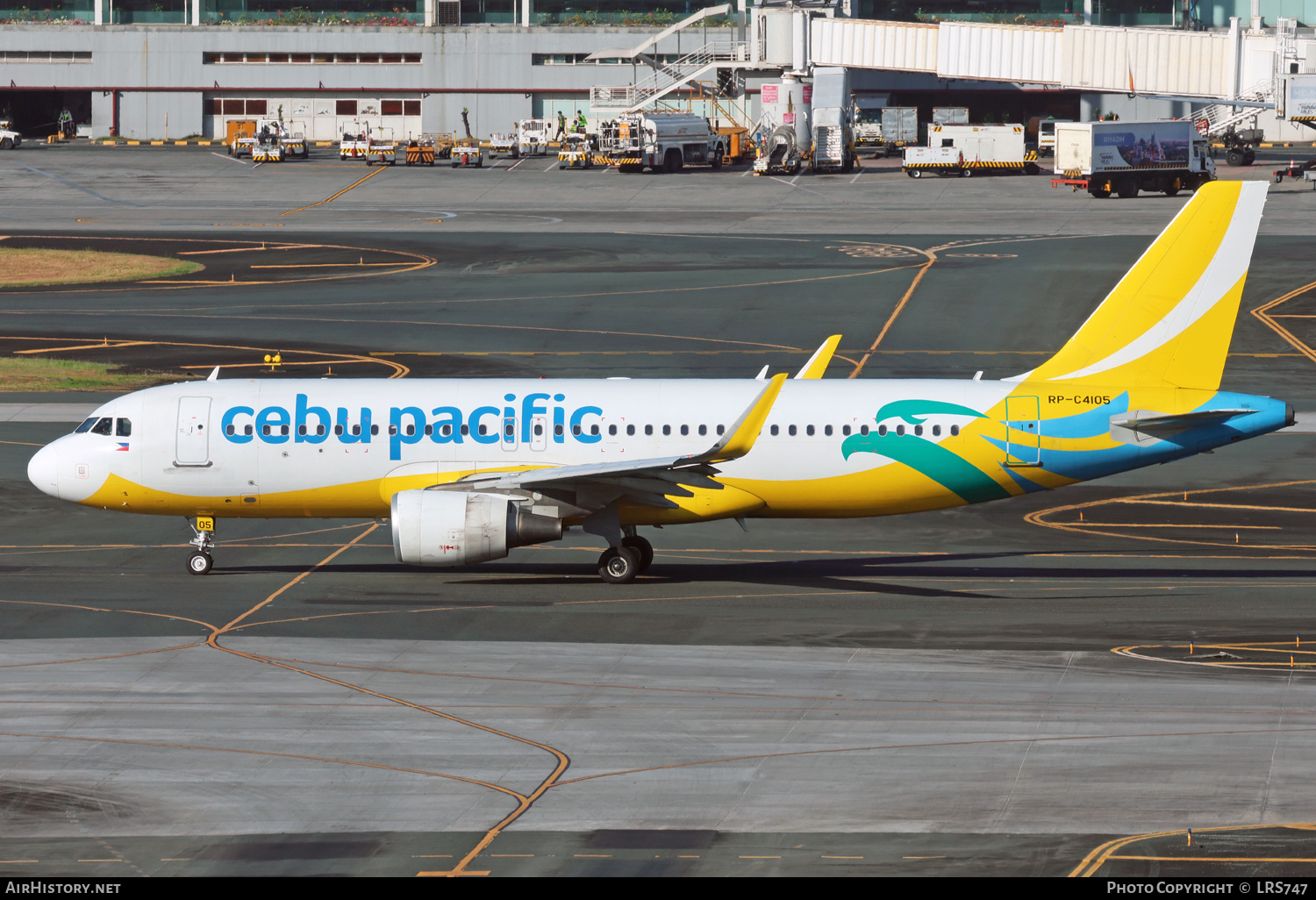 Aircraft Photo of RP-C4105 | Airbus A320-214 | Cebu Pacific Air | AirHistory.net #877024