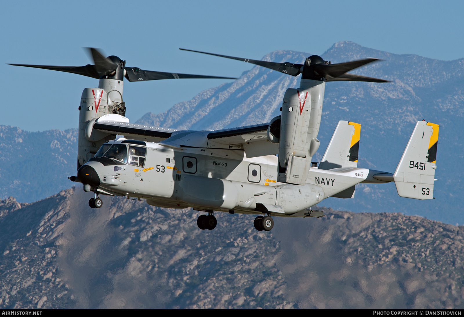 Aircraft Photo of 169451 / 9451 | Bell-Boeing CMV-22B Osprey | USA - Navy | AirHistory.net #877068
