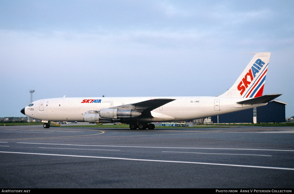 Aircraft Photo of EL-JNS | Boeing 707-323C | Skyair Cargo | AirHistory.net #877095