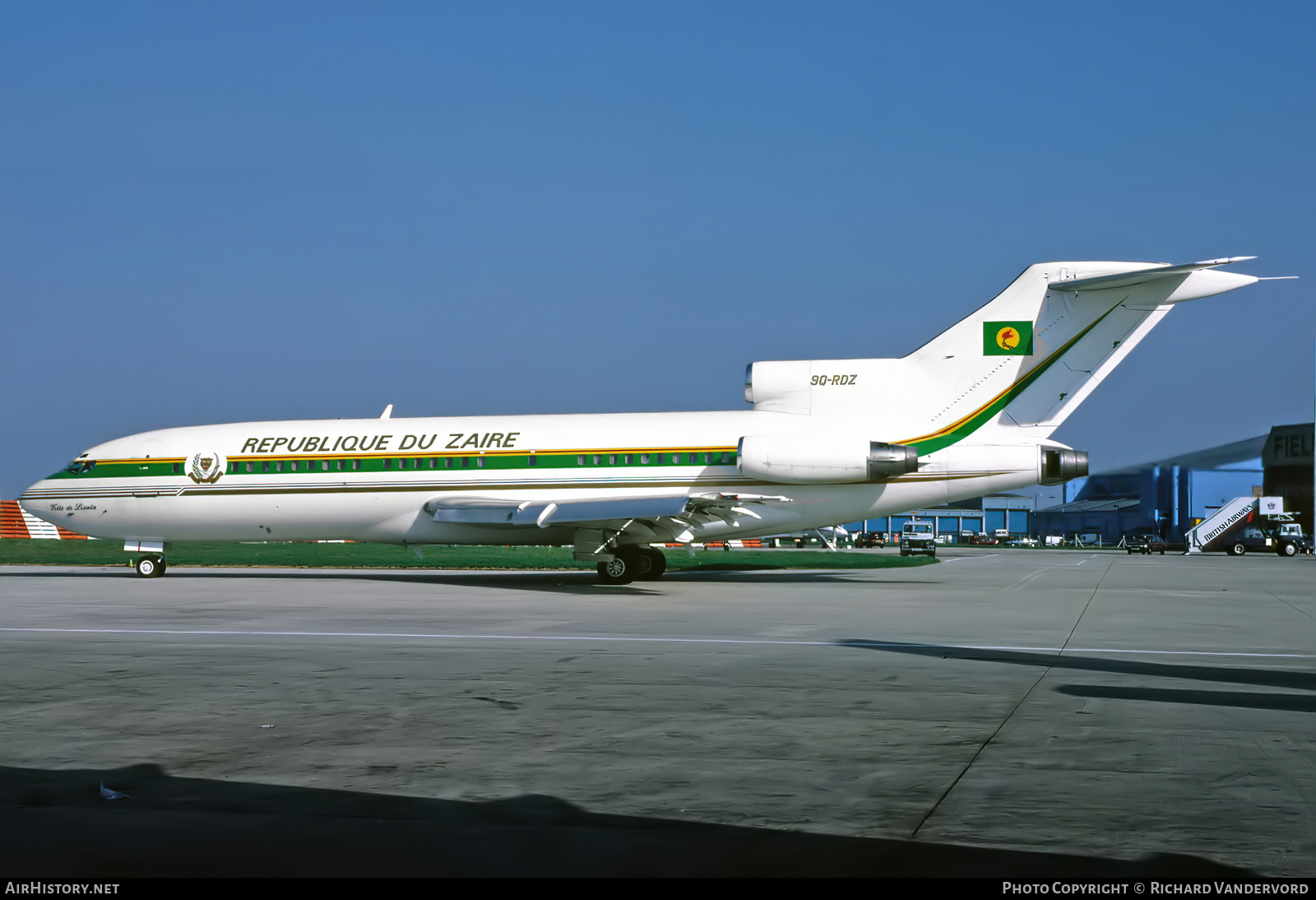 Aircraft Photo of 9Q-RDZ | Boeing 727-30 | Republique du Zaire | AirHistory.net #877283