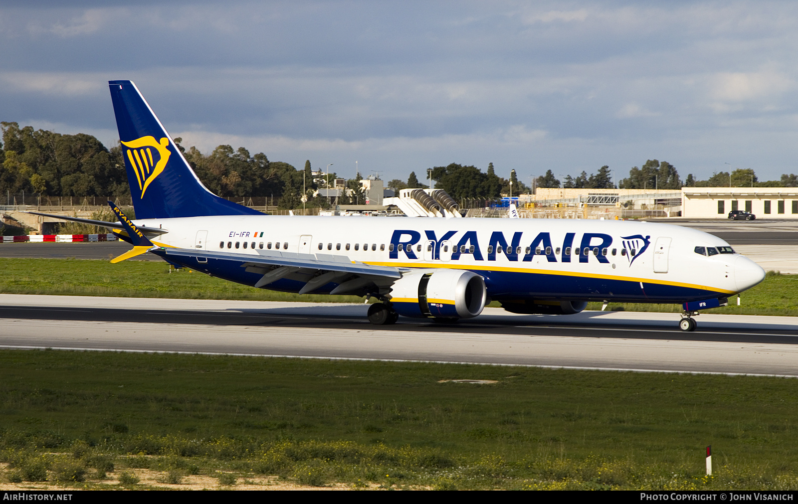 Aircraft Photo of EI-IFR | Boeing 737-8200 Max 200 | Ryanair | AirHistory.net #877290
