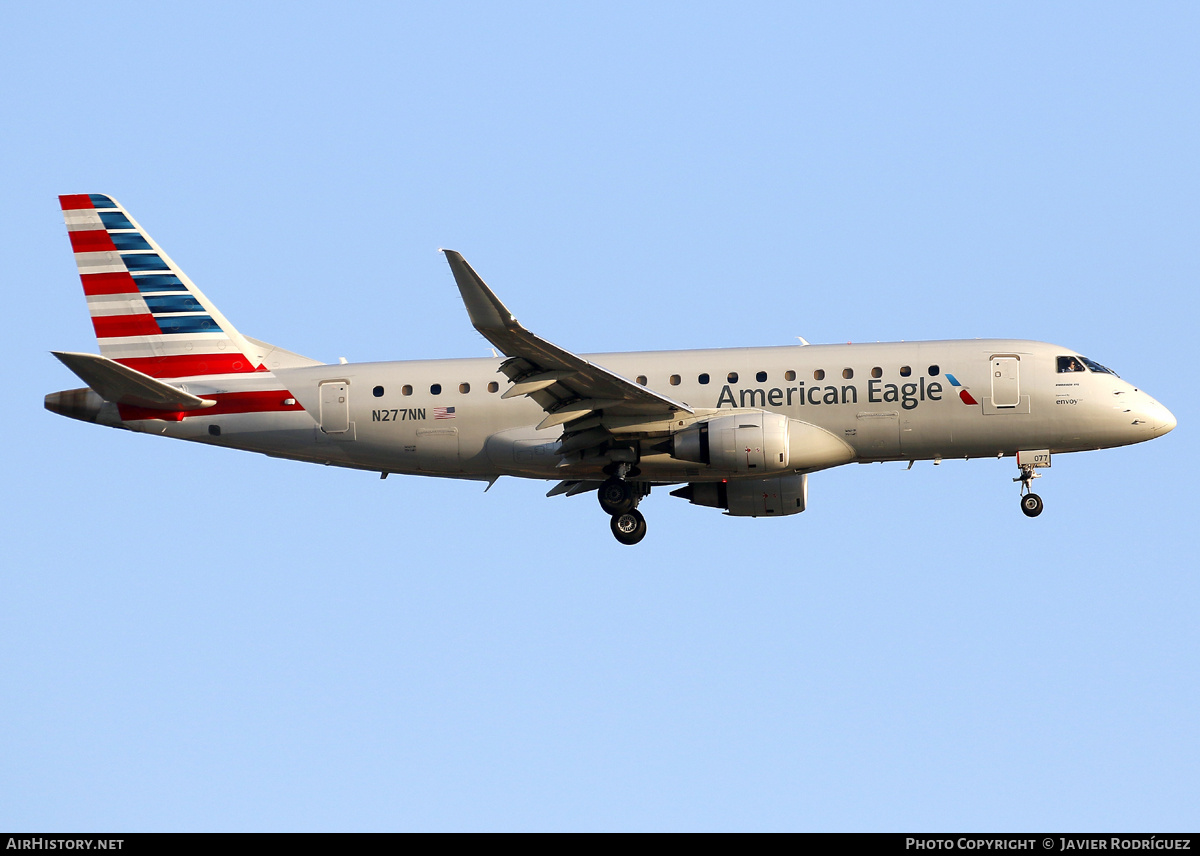 Aircraft Photo of N277NN | Embraer 175LR (ERJ-170-200LR) | American Eagle | AirHistory.net #877330