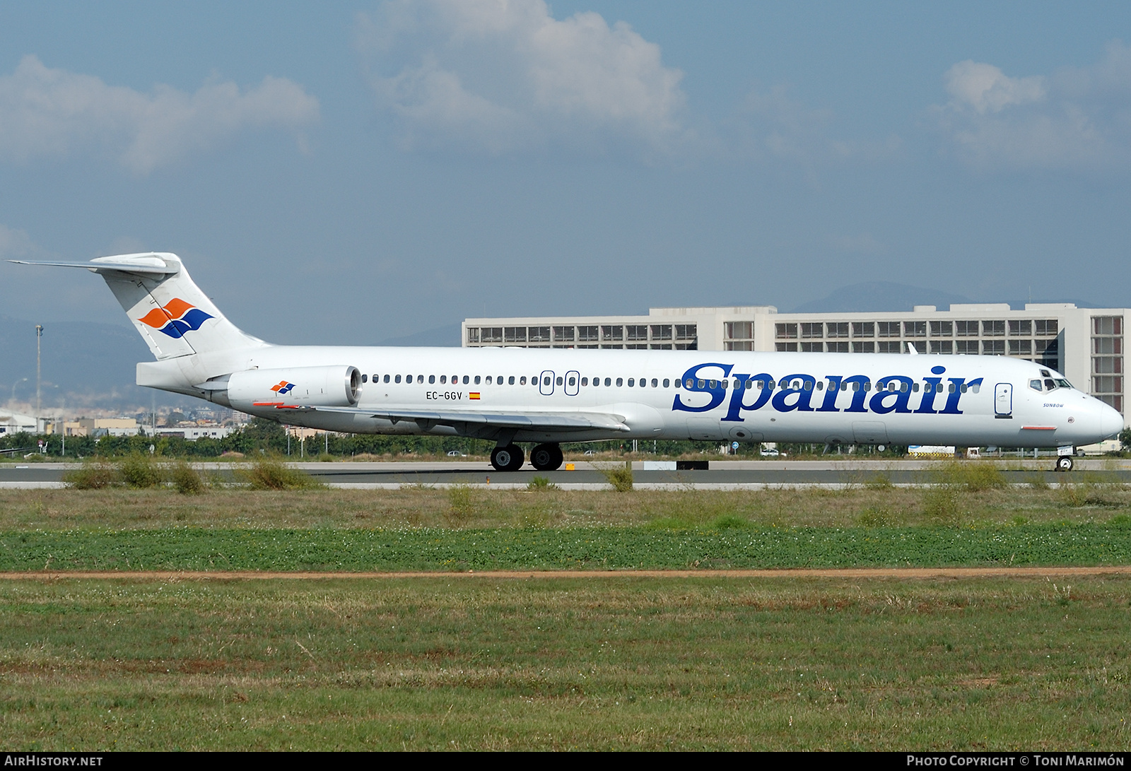 Aircraft Photo of EC-GGV | McDonnell Douglas MD-83 (DC-9-83) | Spanair | AirHistory.net #877334
