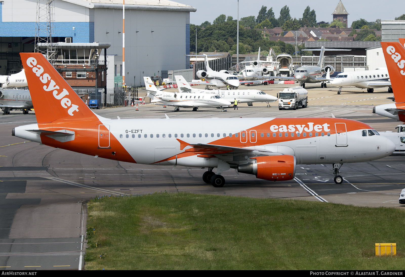 Aircraft Photo of G-EZFT | Airbus A319-111 | EasyJet | AirHistory.net #877386