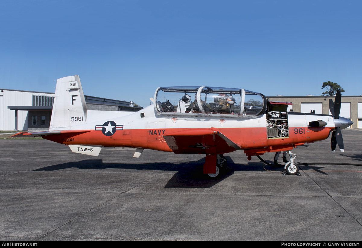 Aircraft Photo of 165961 | Raytheon T-6A Texan II | USA - Navy | AirHistory.net #877389