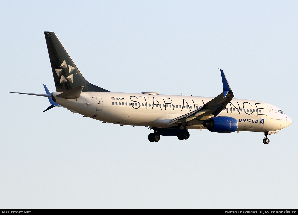 Aircraft Photo of N14219 | Boeing 737-824 | United Airlines | AirHistory.net #877396