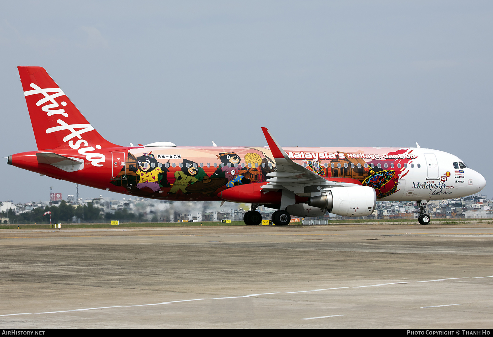 Aircraft Photo of 9M-AGM | Airbus A320-216 | AirAsia | AirHistory.net #877403