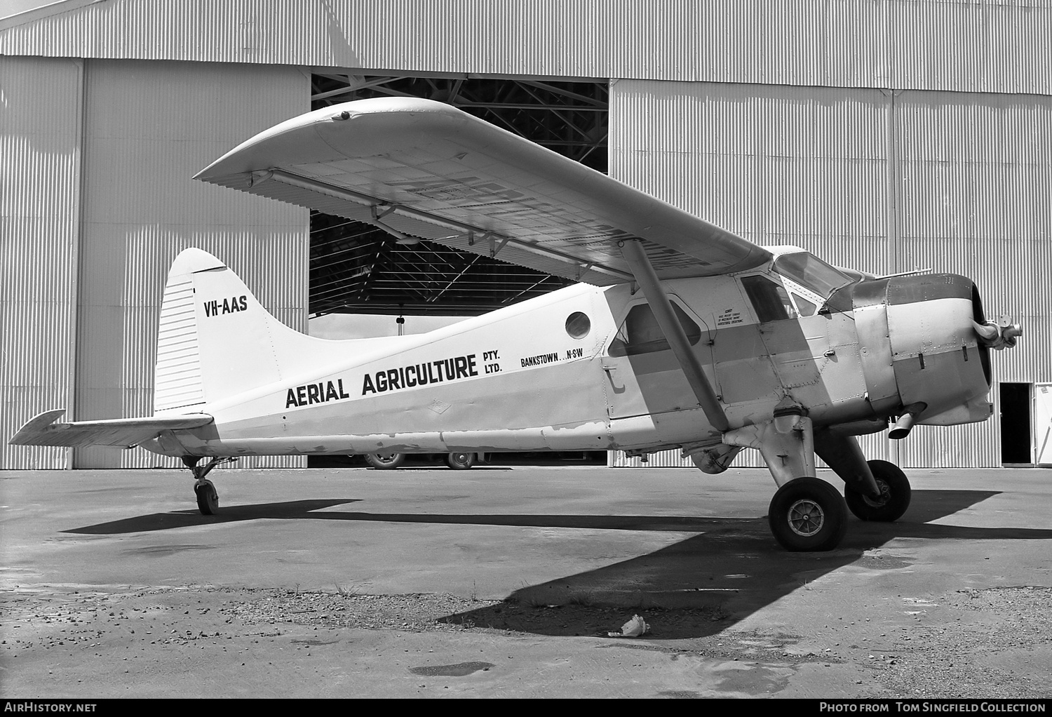 Aircraft Photo of VH-AAS | De Havilland Canada DHC-2 Beaver Mk.1 | Aerial Agriculture | AirHistory.net #877442