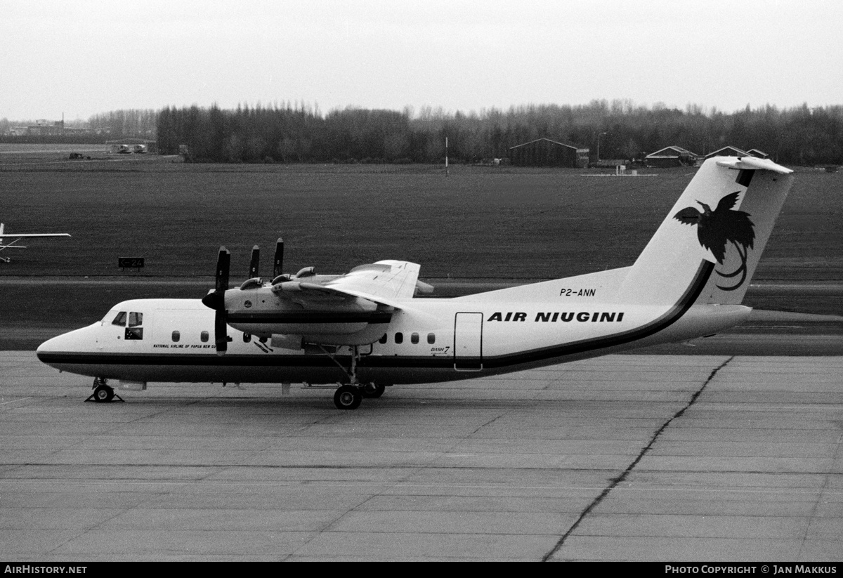 Aircraft Photo of P2-ANN | De Havilland Canada DHC-7-103 Dash 7 | Air Niugini | AirHistory.net #877535