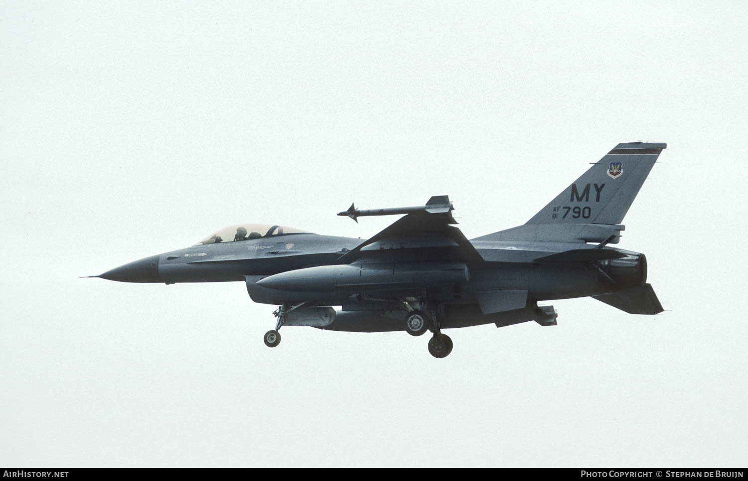 Aircraft Photo of 81-0790 / AF81-790 | General Dynamics F-16A Fighting Falcon | USA - Air Force | AirHistory.net #877573