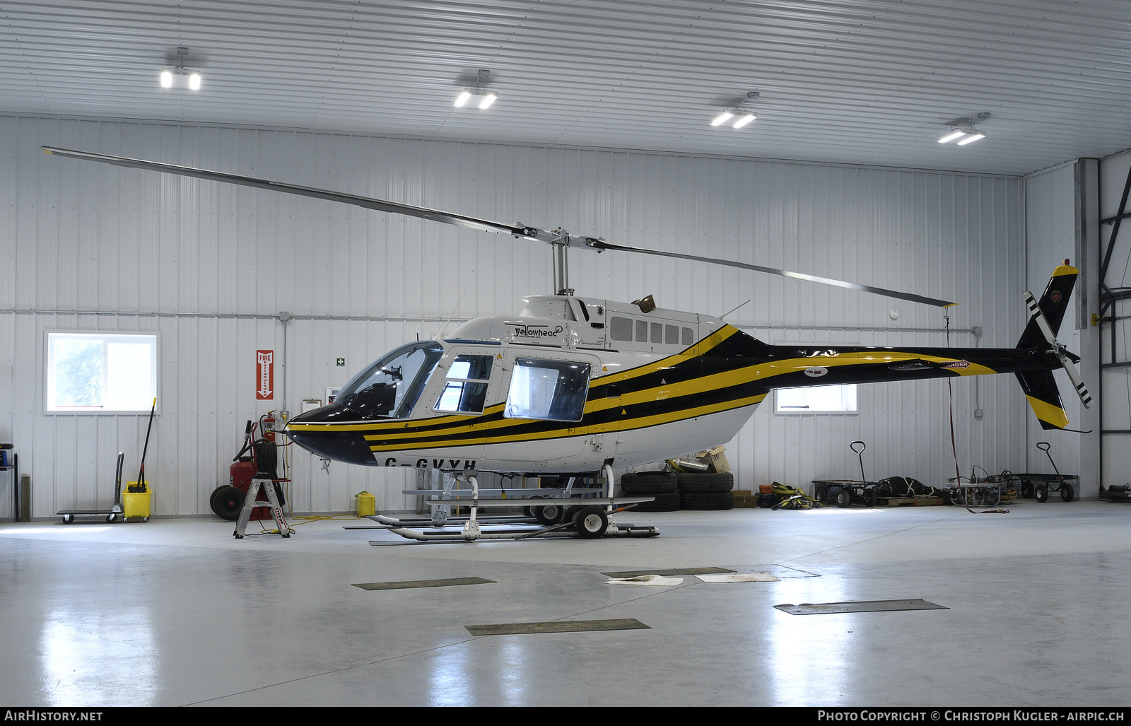 Aircraft Photo of C-GVYH | Bell 206B JetRanger III | Yellowhead Helicopters | AirHistory.net #877580
