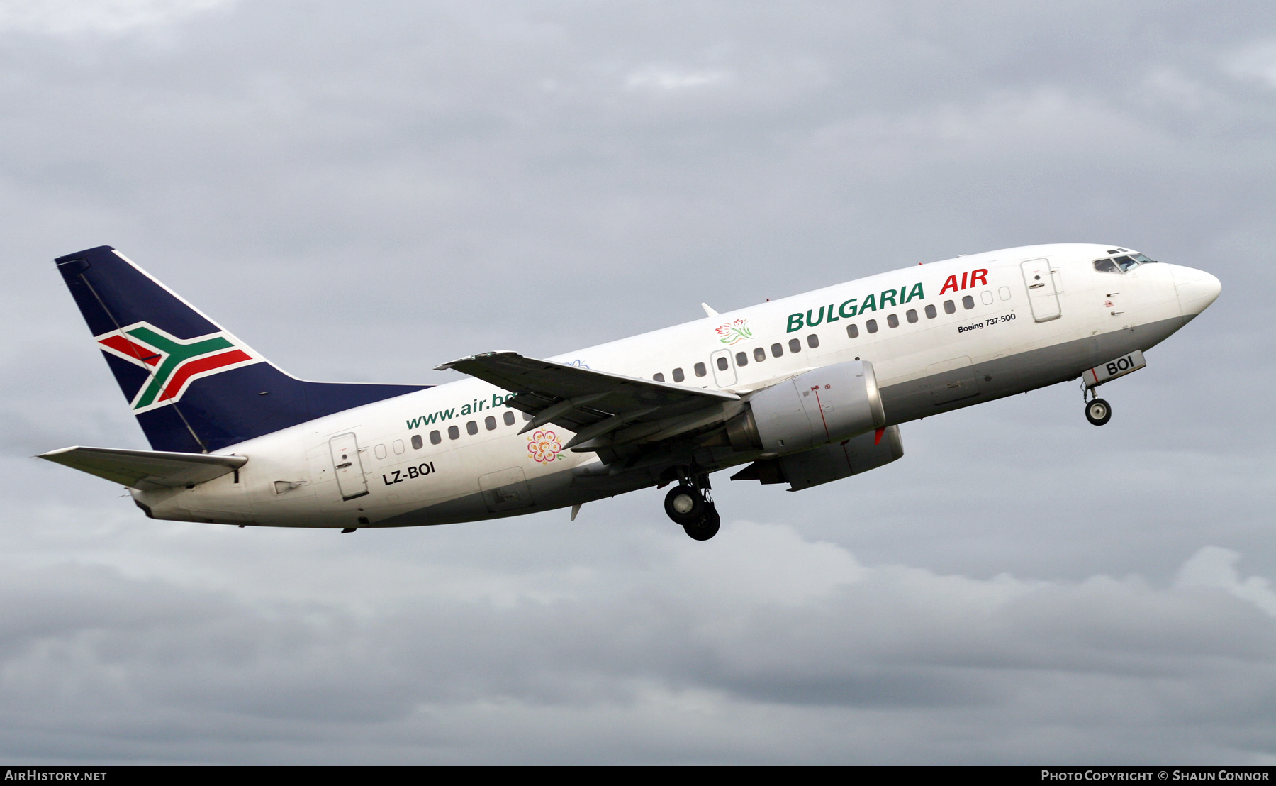 Aircraft Photo of LZ-BOI | Boeing 737-530 | Bulgaria Air | AirHistory.net #877624