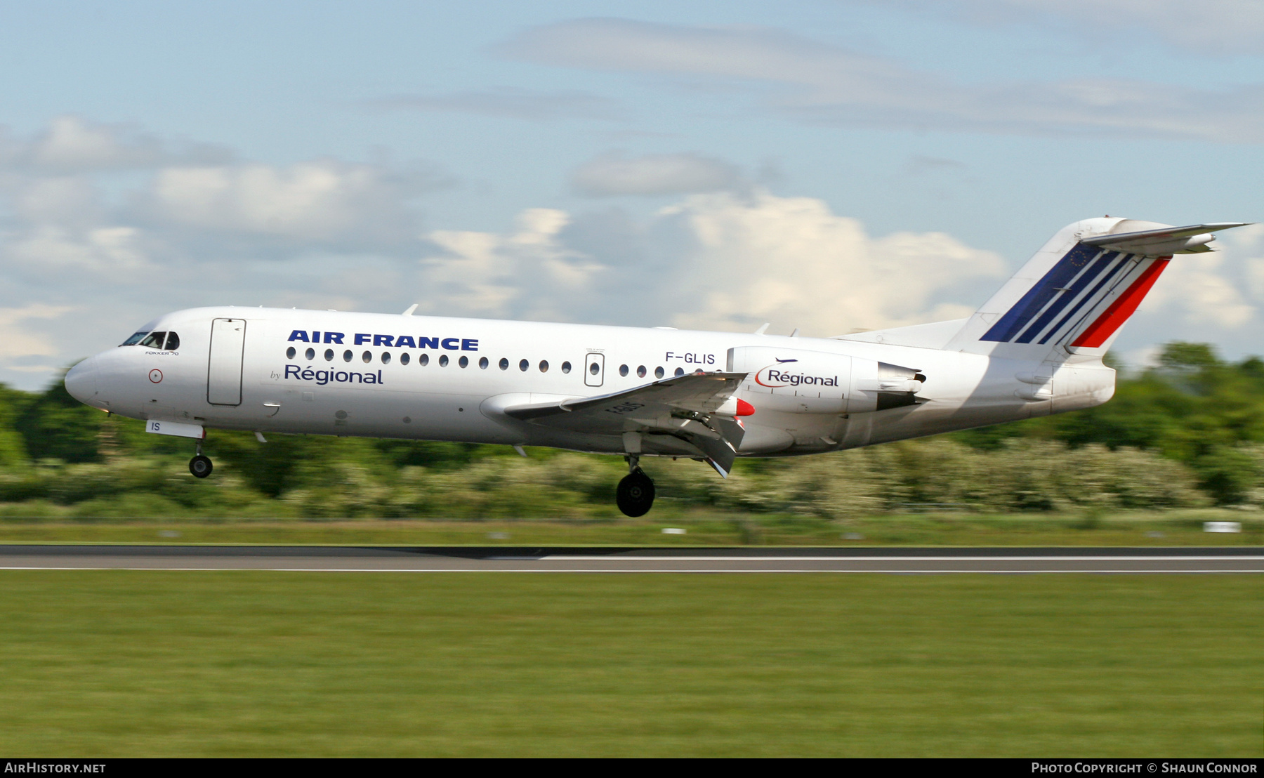 Aircraft Photo of F-GLIS | Fokker 70 (F28-0070) | Air France | AirHistory.net #877625