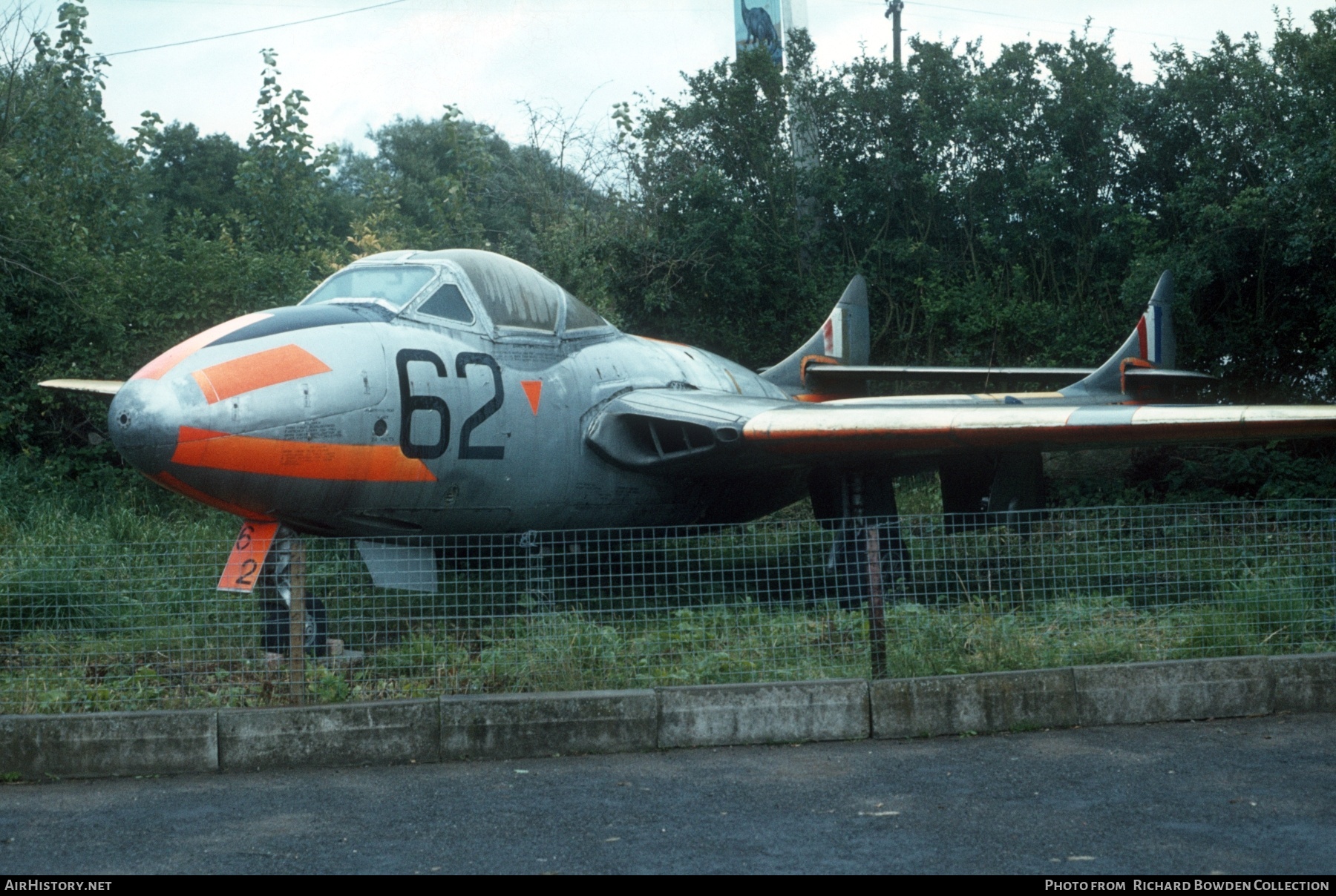 Aircraft Photo of XE872 | De Havilland D.H. 115 Vampire T11 | UK - Air Force | AirHistory.net #877714