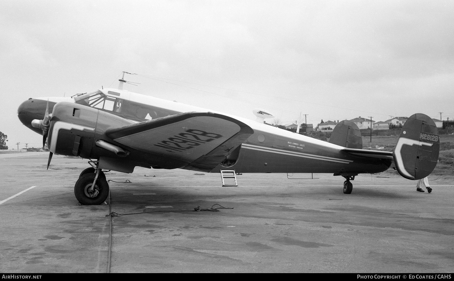 Aircraft Photo of N2912B | Beech D18S | Ross Lumber Sales | AirHistory.net #877753