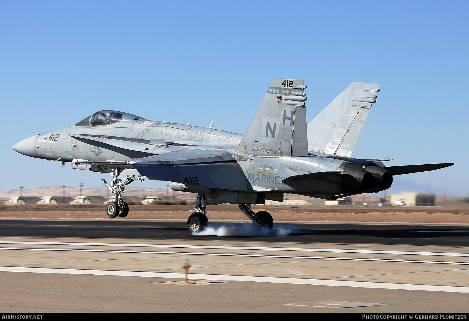 Aircraft Photo of 164715 | McDonnell Douglas F/A-18C Hornet | USA - Marines | AirHistory.net #877793