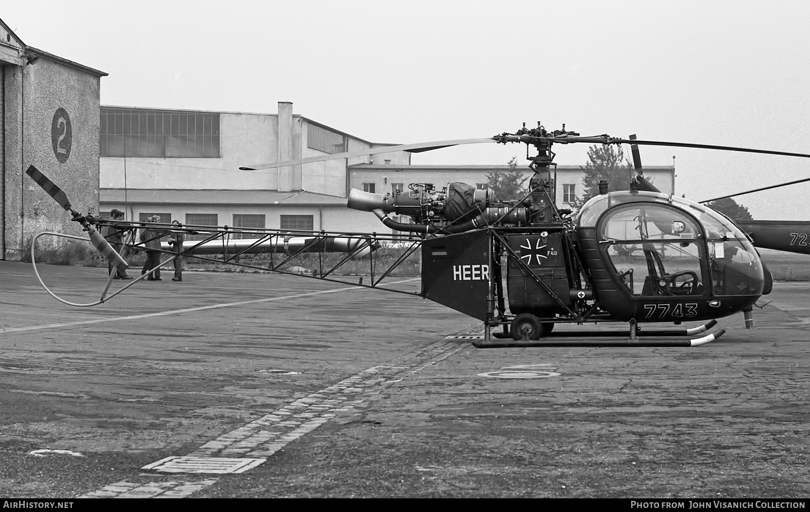 Aircraft Photo of 7743 | Sud Aviation SE-3130 Alouette II | Germany - Army | AirHistory.net #877814