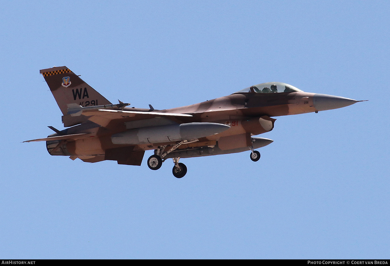Aircraft Photo of 86-0291 / AF86-291 | General Dynamics F-16C Fighting Falcon | USA - Air Force | AirHistory.net #877892