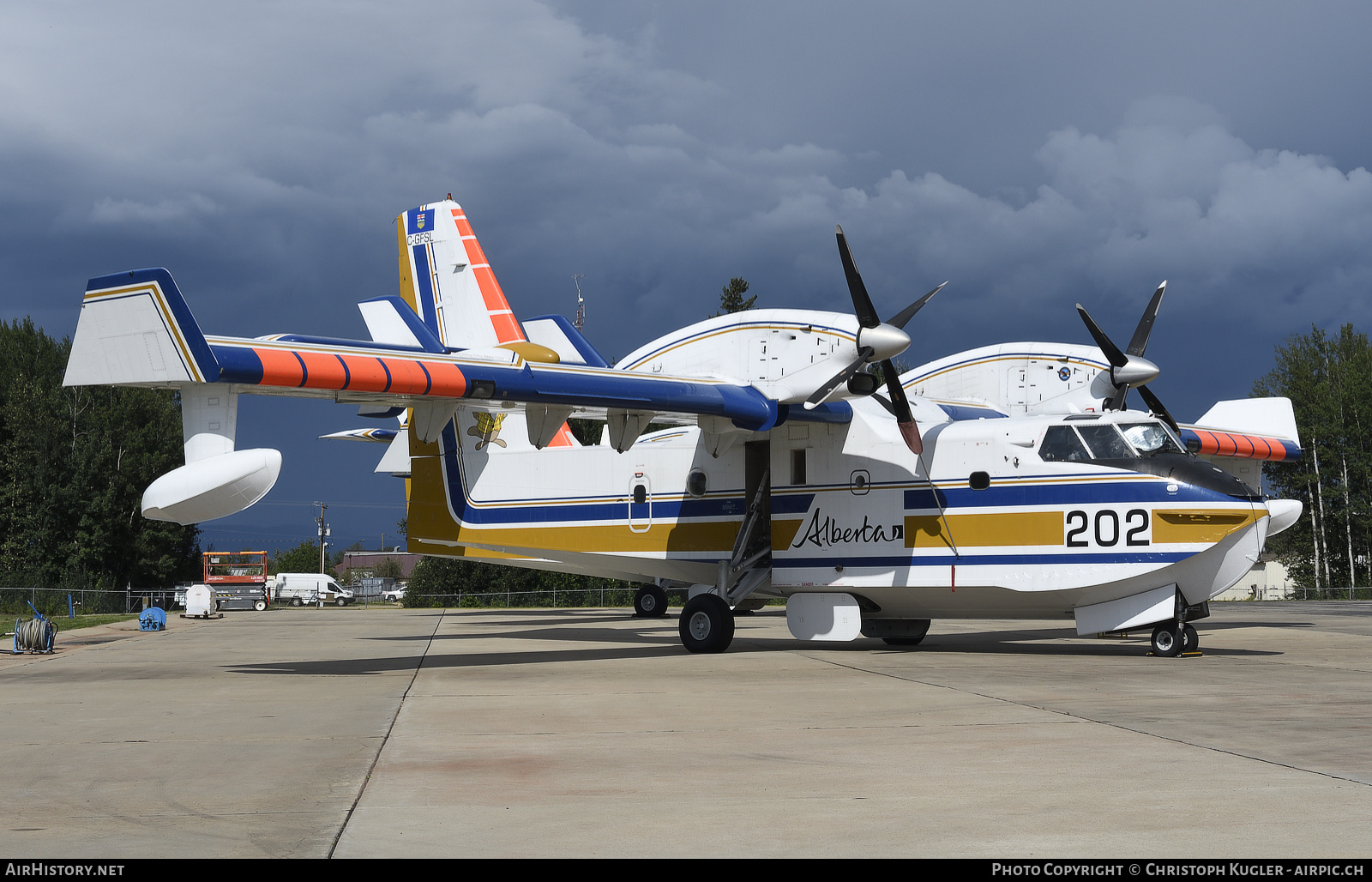 Aircraft Photo of C-GFSL | Canadair CL-215T (CL-215-6B11) | Alberta Government | AirHistory.net #877902