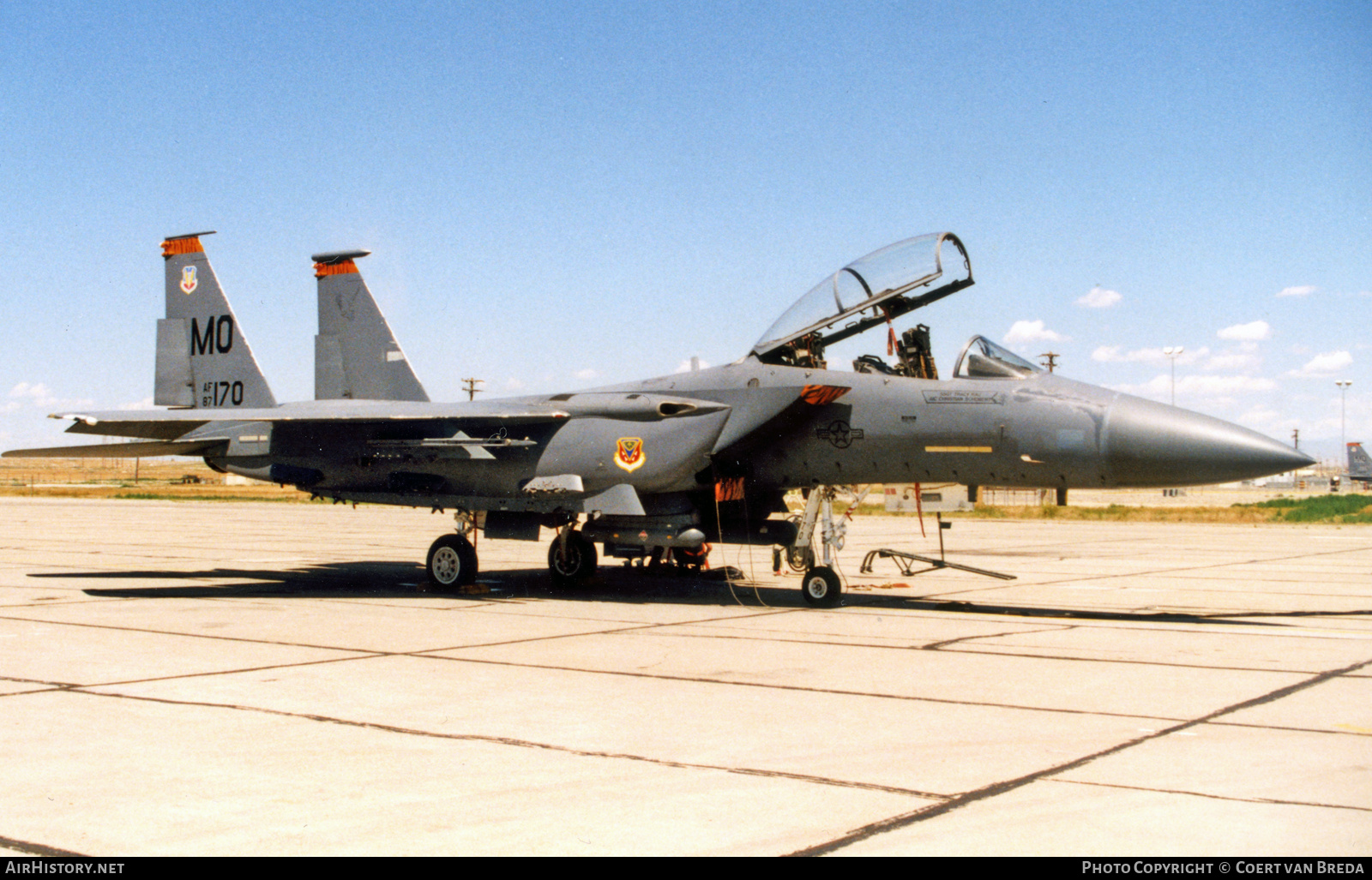 Aircraft Photo of 87-0170 / AF87-170 | McDonnell Douglas F-15E Strike Eagle | USA - Air Force | AirHistory.net #877914