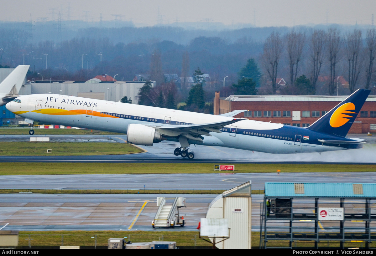 Aircraft Photo of VT-JEL | Boeing 777-35R/ER | Jet Airways | AirHistory.net #877976