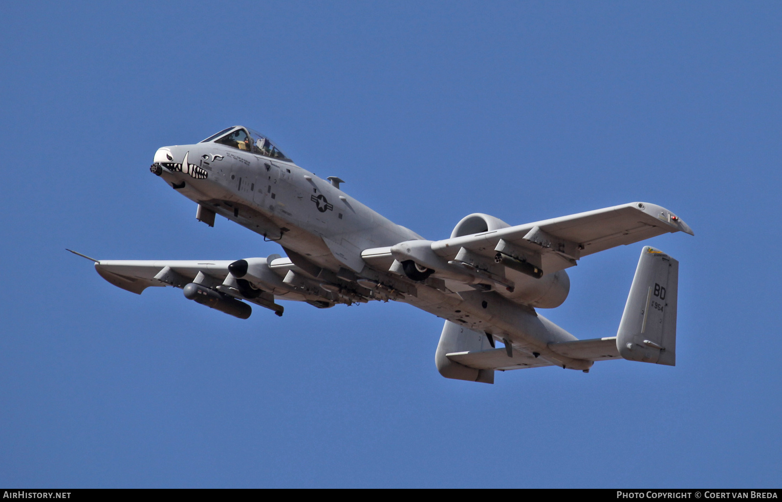 Aircraft Photo of 81-0954 / AF81-954 | Fairchild OA-10A Thunderbolt II | USA - Air Force | AirHistory.net #877983