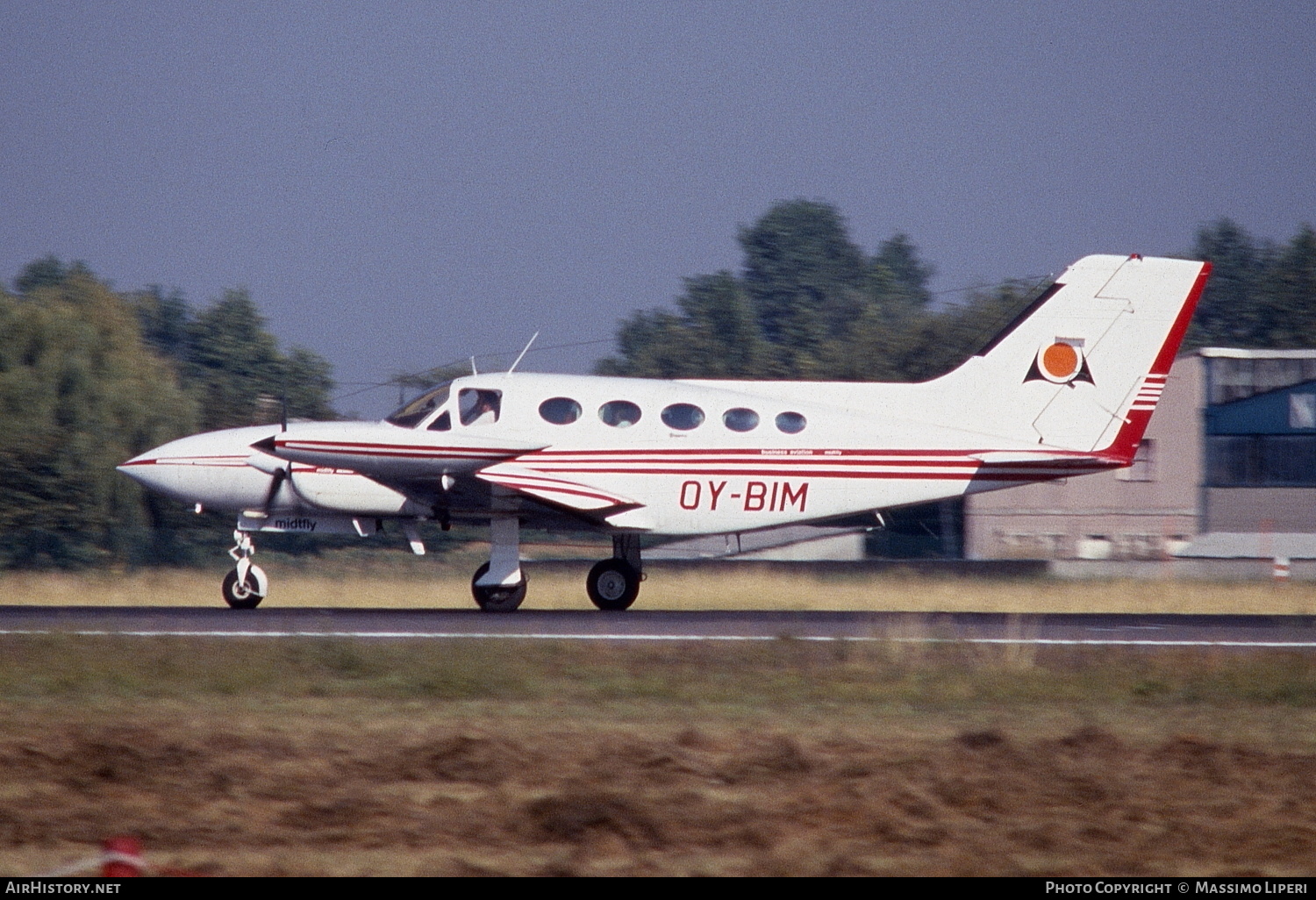 Aircraft Photo of OY-BIM | Cessna 421B Golden Eagle | Midtfly | AirHistory.net #878001
