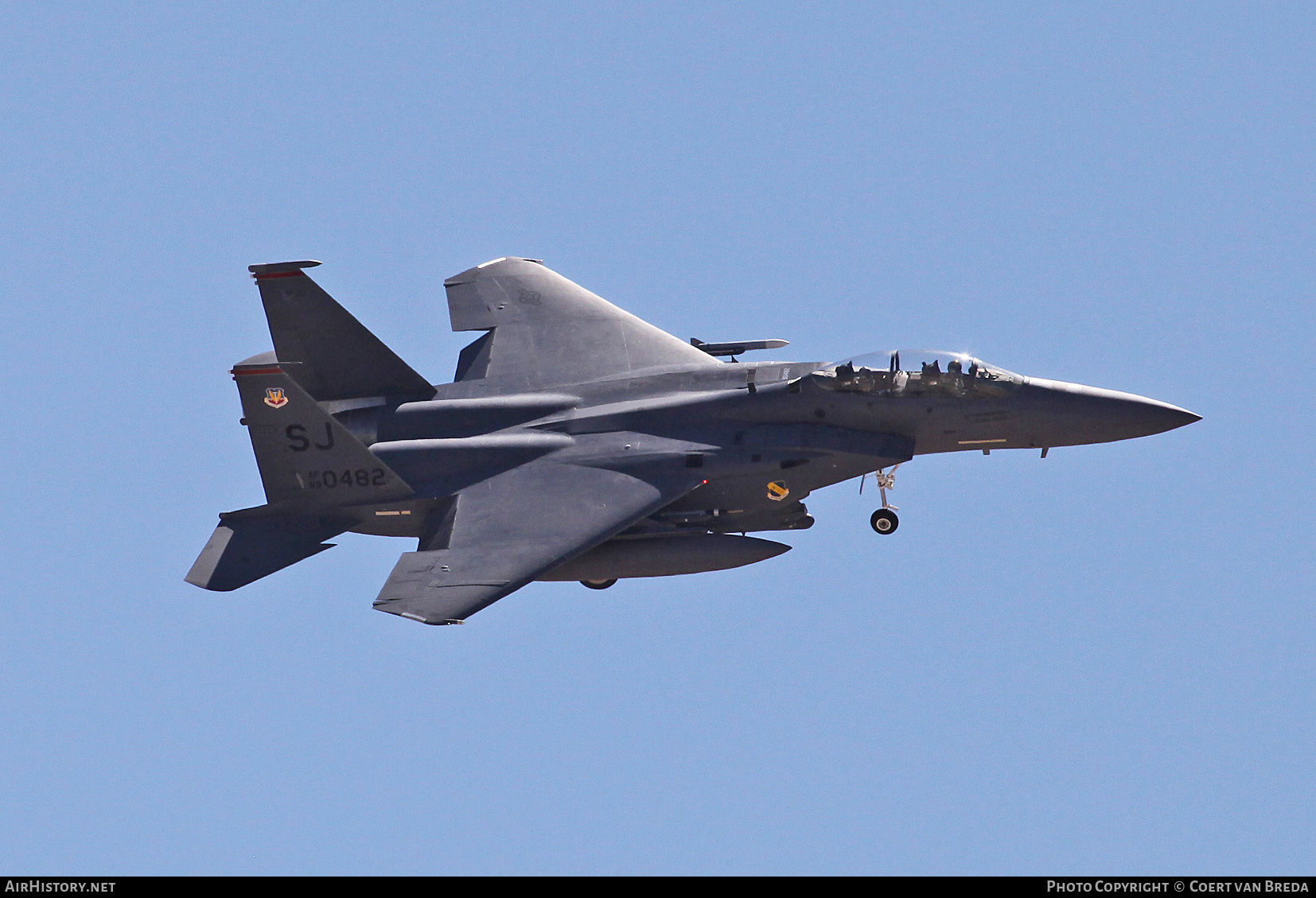 Aircraft Photo of 89-0482 / AF89-0482 | Boeing F-15E Strike Eagle | USA - Air Force | AirHistory.net #878050