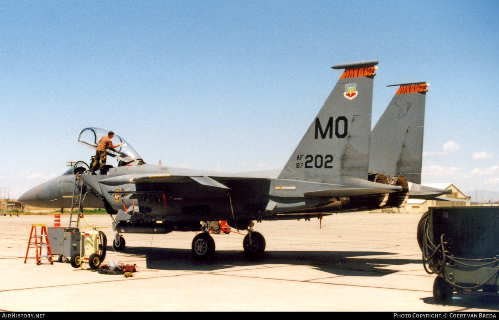 Aircraft Photo of 87-0202 / AF87-202 | Boeing F-15E Strike Eagle | USA - Air Force | AirHistory.net #878061