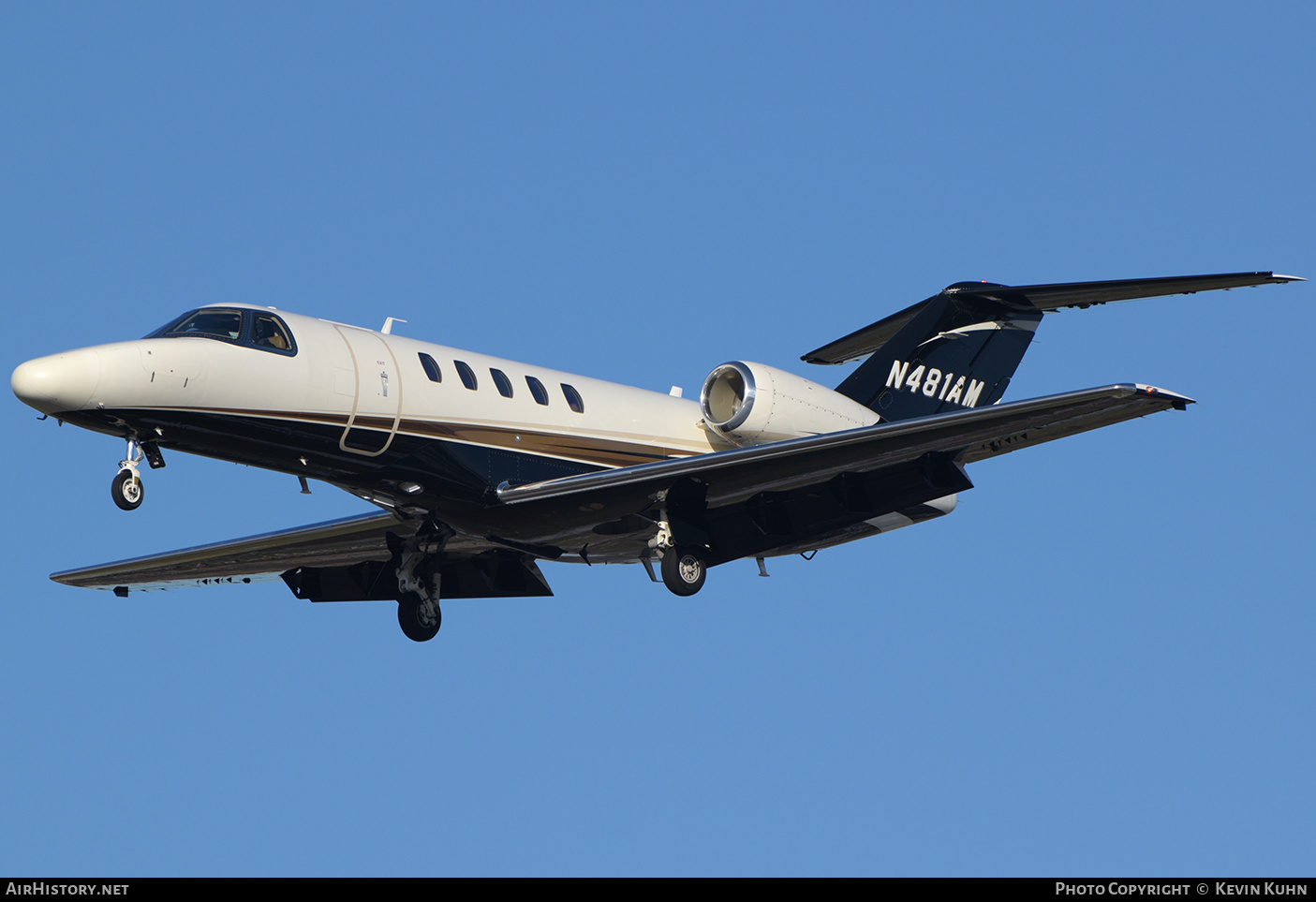 Aircraft Photo of N481AM | Cessna 525C CitationJet CJ4 | AirHistory.net #878083
