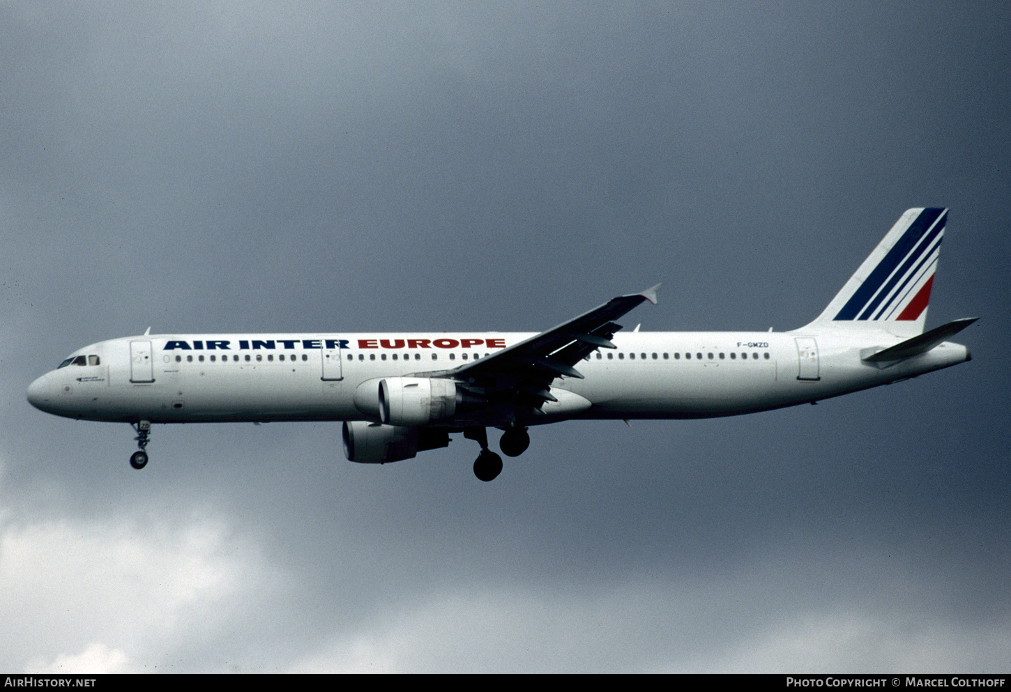 Aircraft Photo of F-GMZD | Airbus A321-111 | Air Inter Europe | AirHistory.net #878208