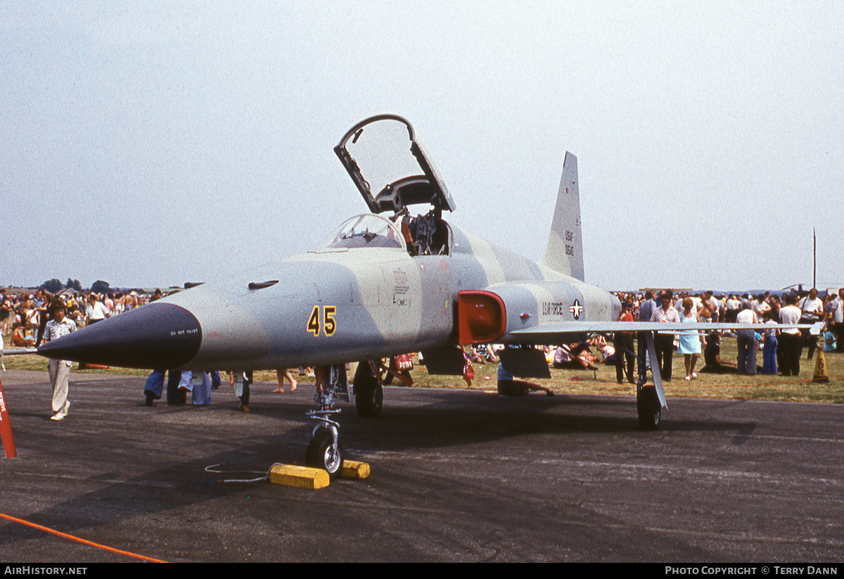 Aircraft Photo of 74-1545 / 01545 | Northrop F-5E Tiger II | USA - Air Force | AirHistory.net #878315