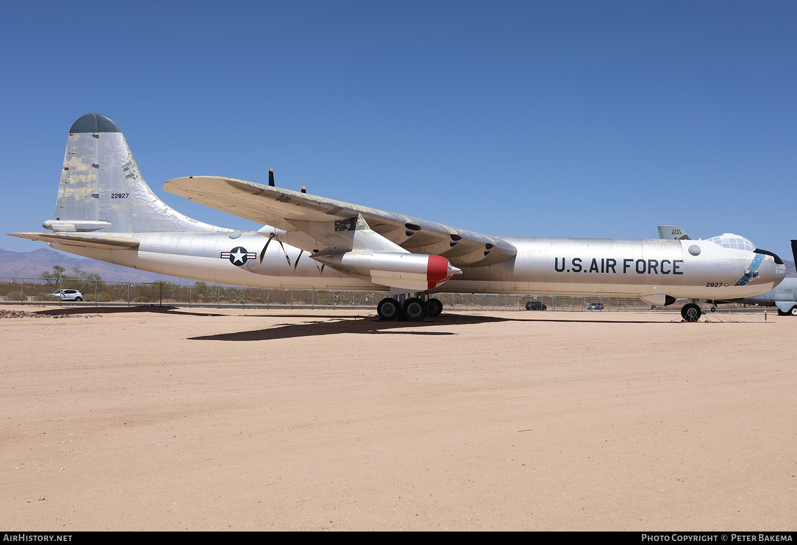 Aircraft Photo of 52-2827 / 22827 | Convair B-36J Peacemaker | USA - Air Force | AirHistory.net #878329