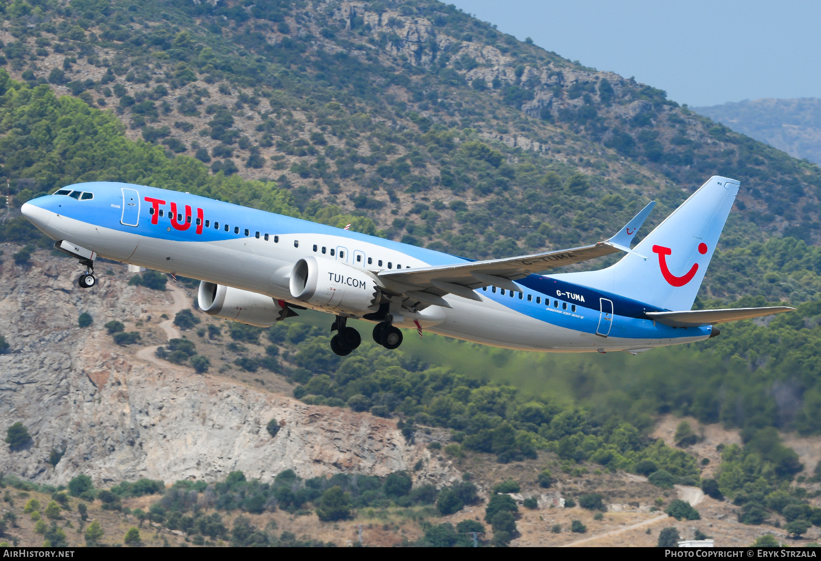 Aircraft Photo of G-TUMA | Boeing 737-8 Max 8 | TUI | AirHistory.net #878341